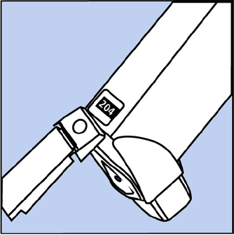 Dose counter window - Illustration